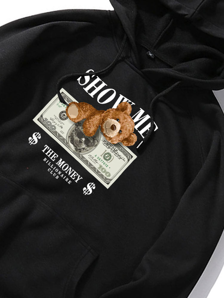 VARENO Money Bear Hoodie