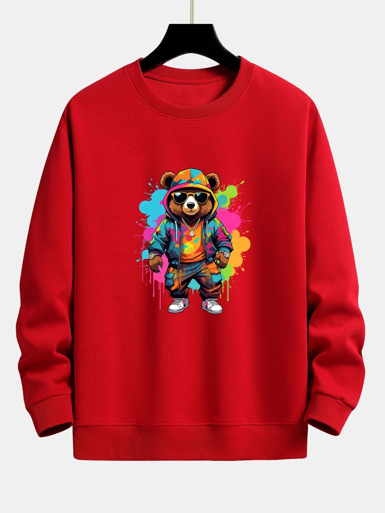 VARENO Splash Bear Sweatshirt