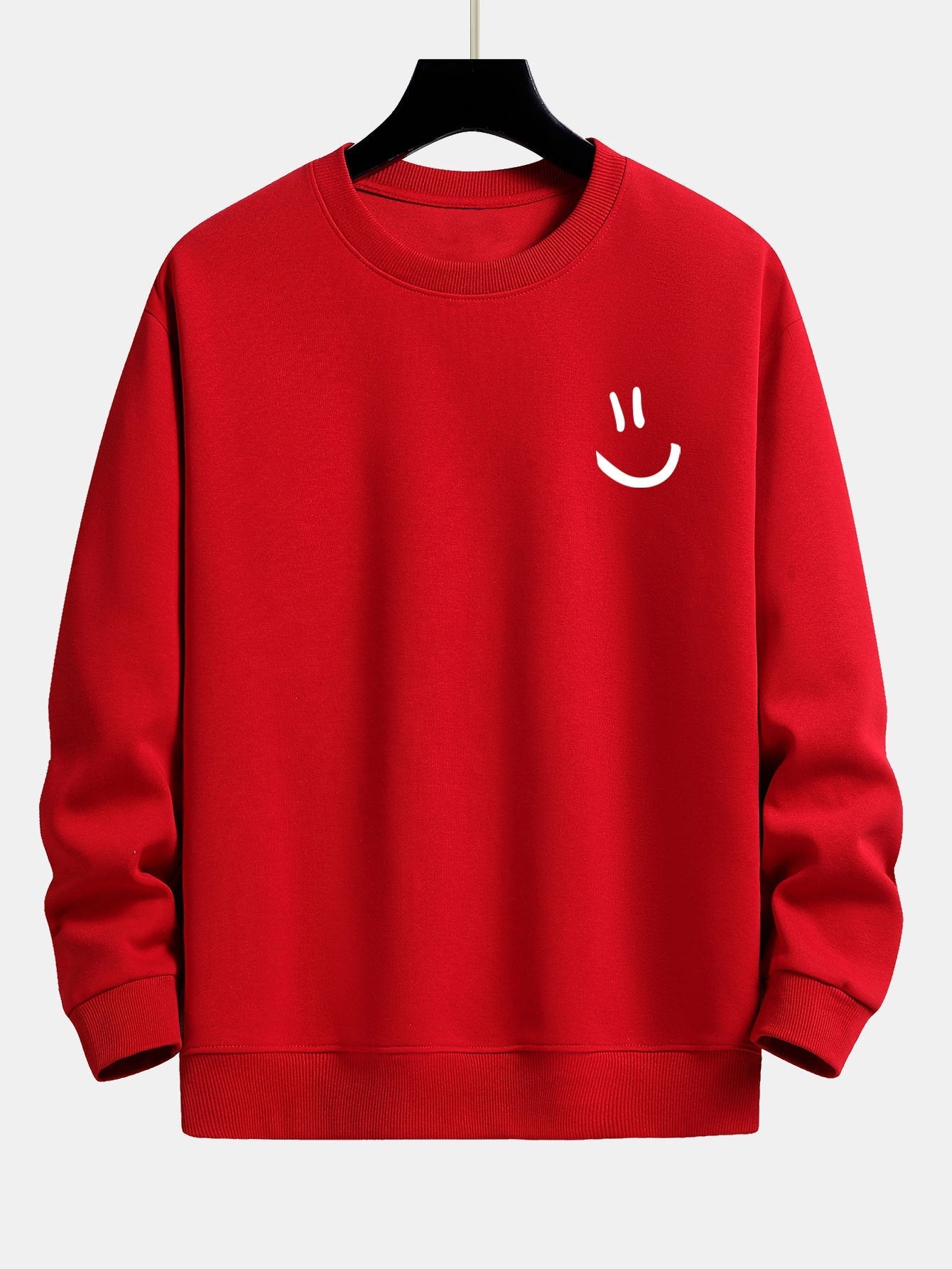 VARENO Smiley Face Sweatshirt