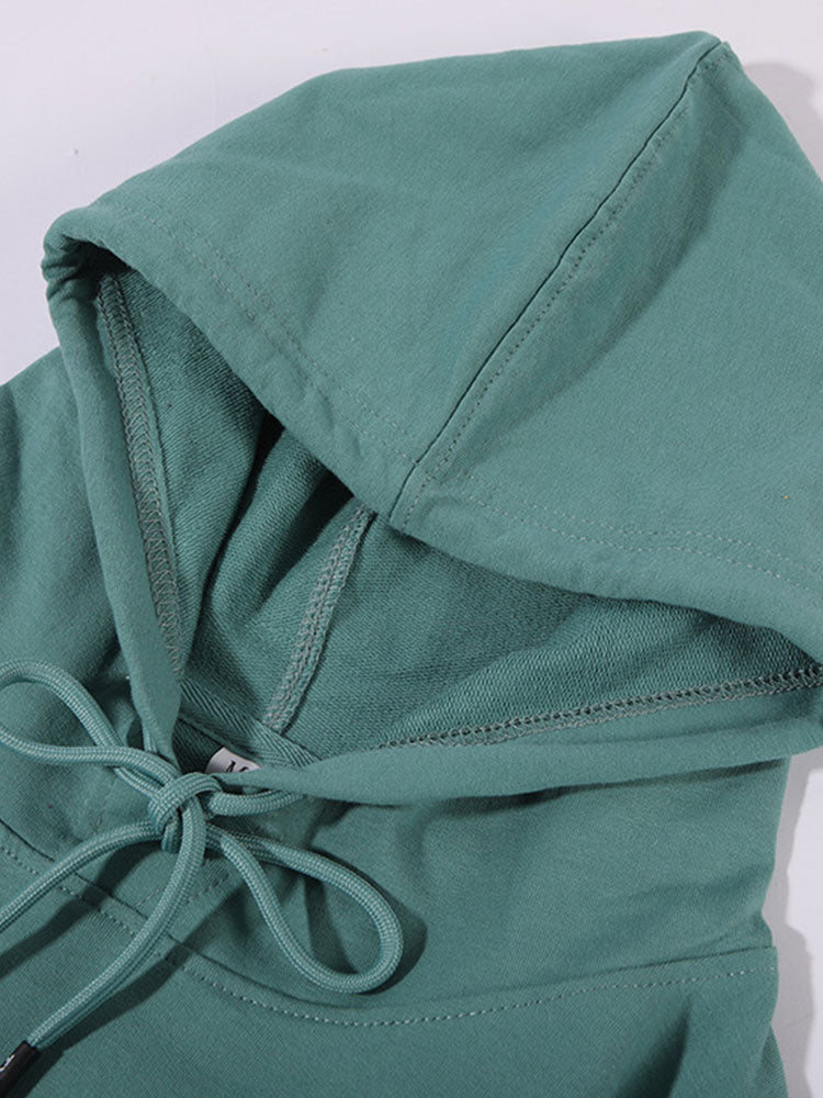 VARENO Cartoon Dinosaur Hoodie