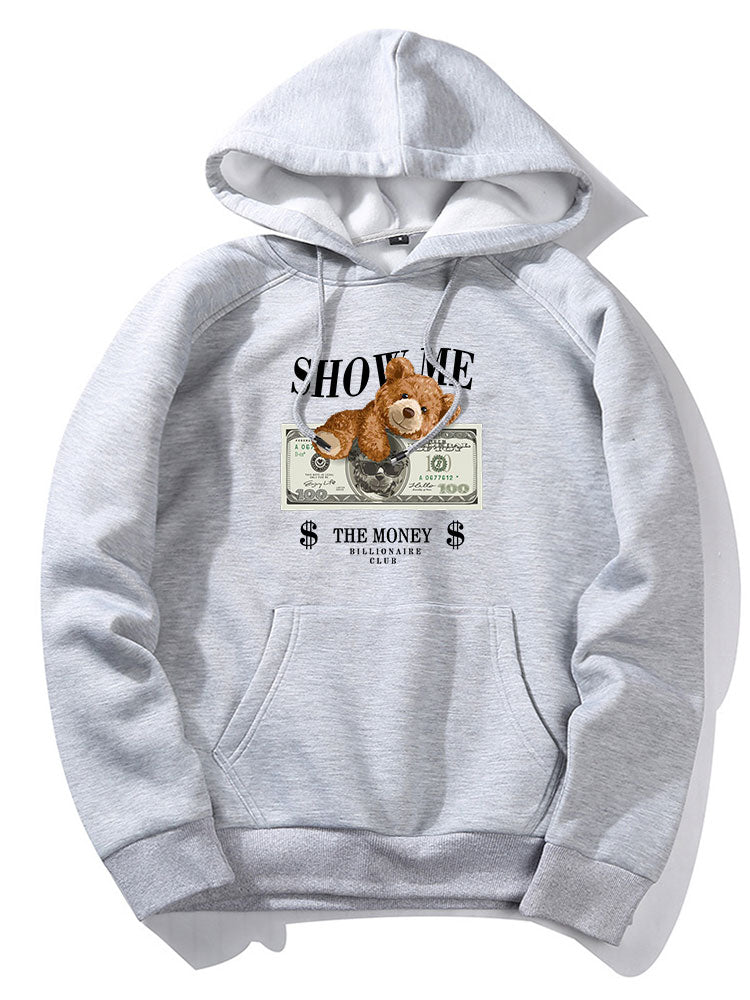 VARENO Money Bear Hoodie