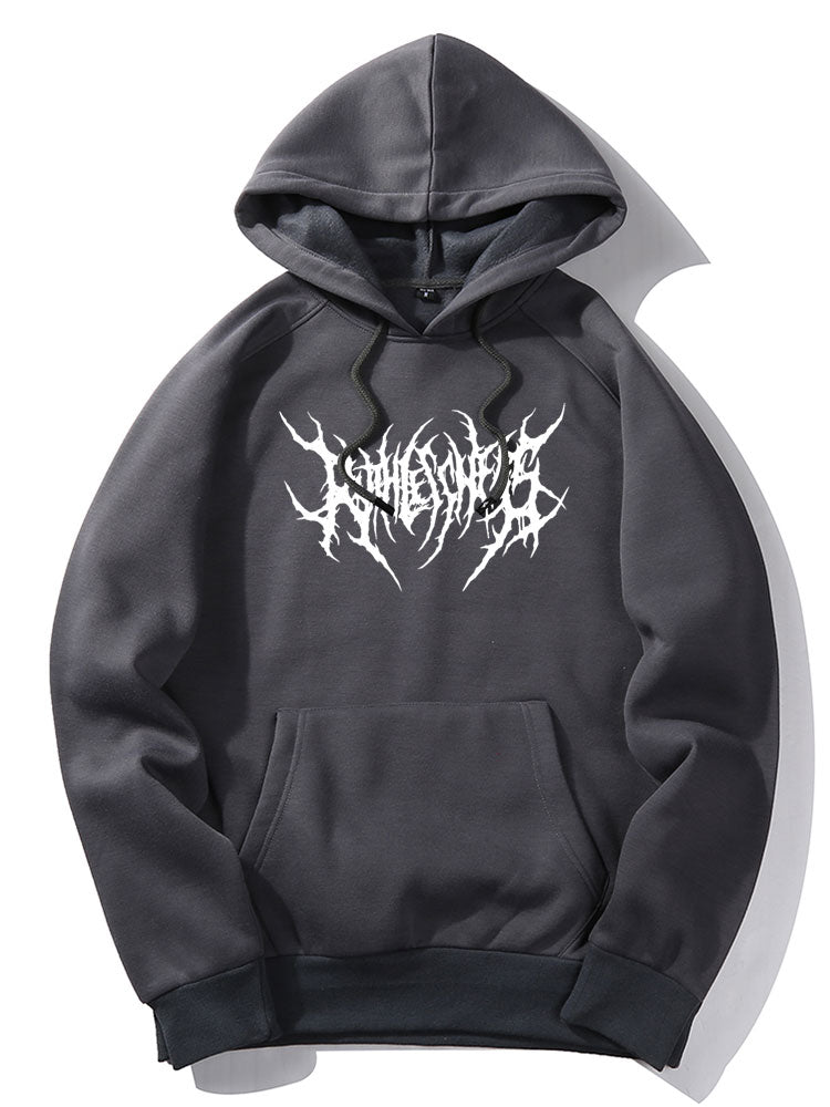 VARENO Punk Gothic Hoodie