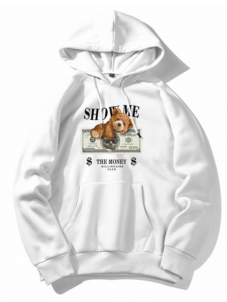VARENO Money Bear Hoodie