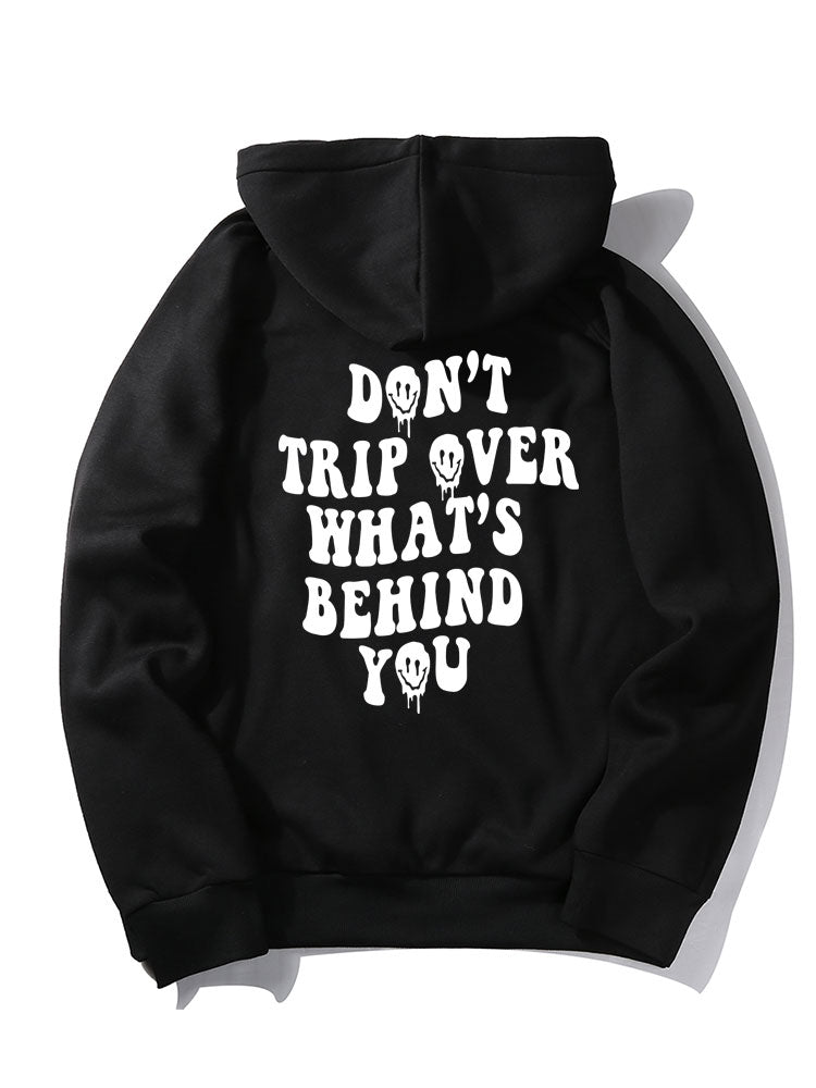 VARENO Yazı Baskılı Hoodie