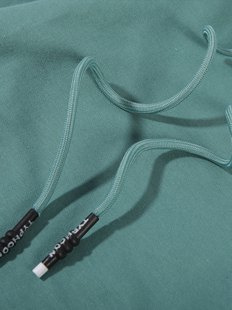 VARENO Basic Keten Hoodie