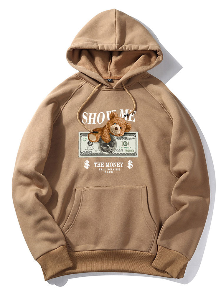 VARENO Money Bear Hoodie