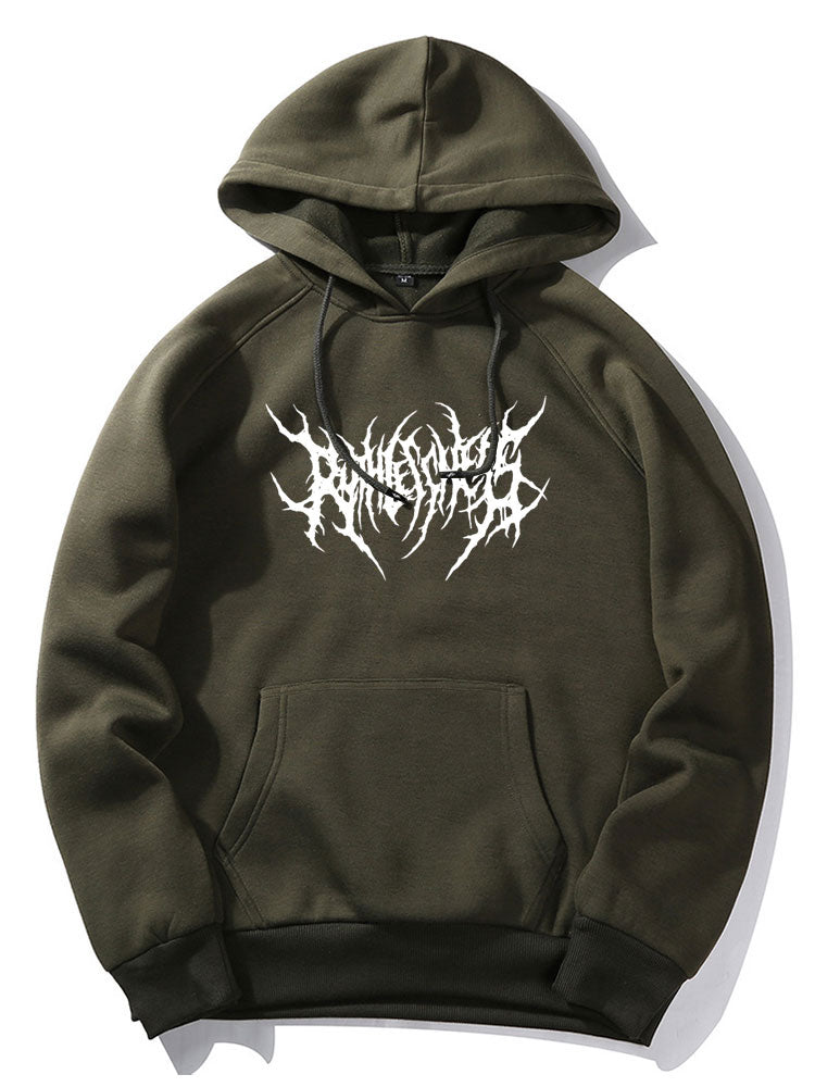 VARENO Punk Gothic Hoodie