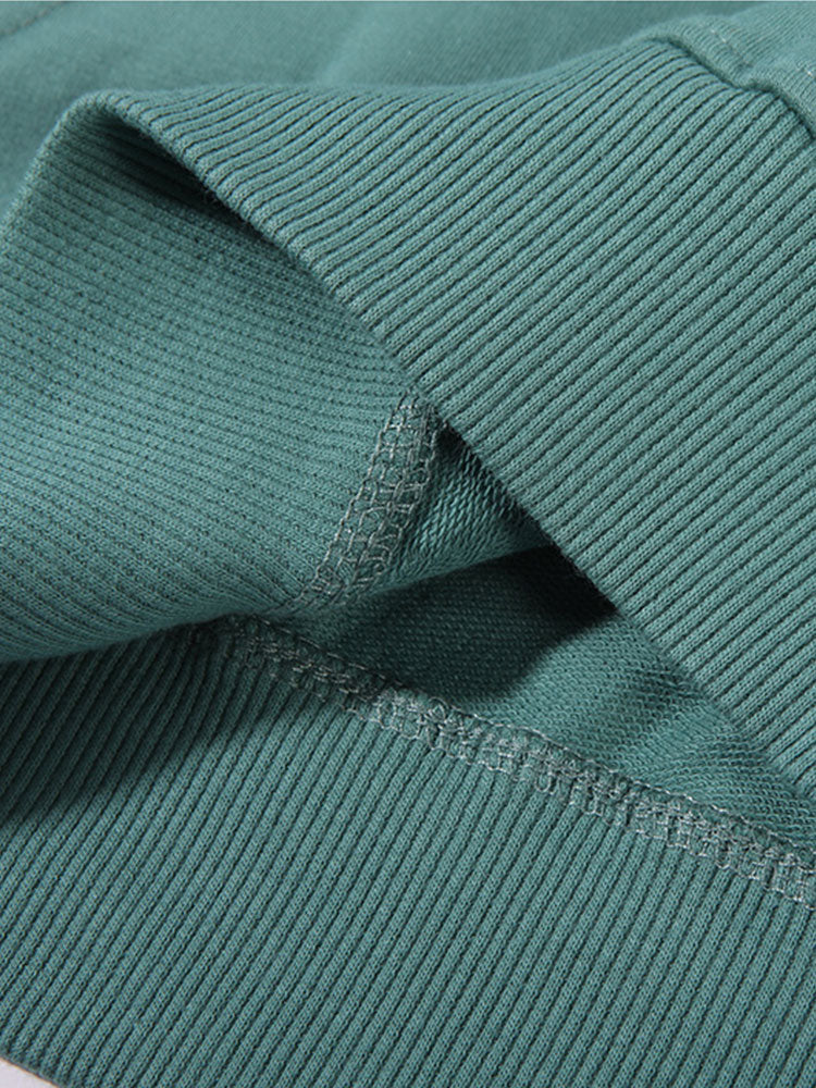 VARENO Basic Keten Hoodie