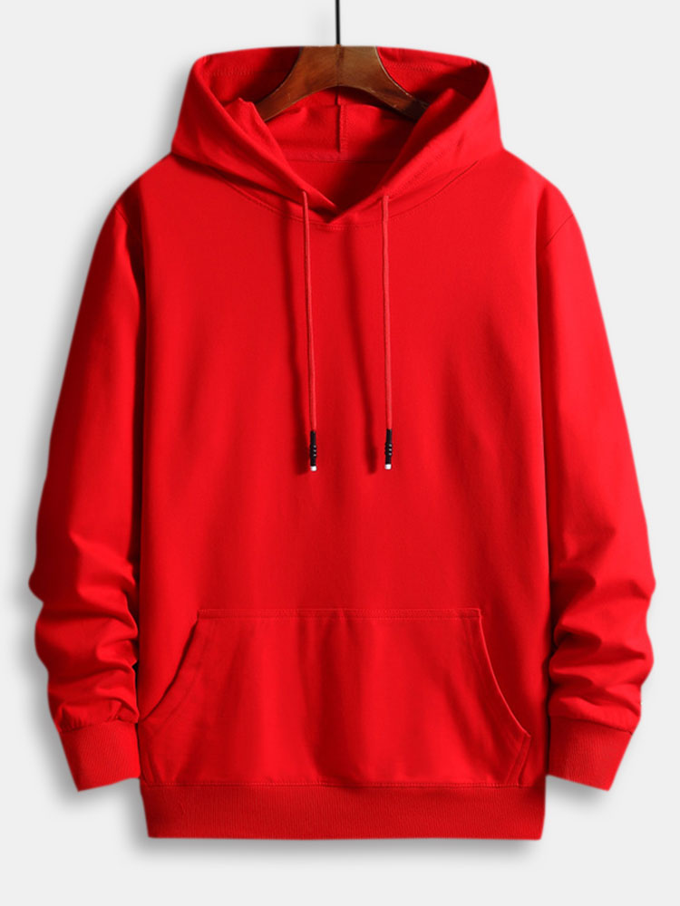 VARENO Basic Keten Hoodie