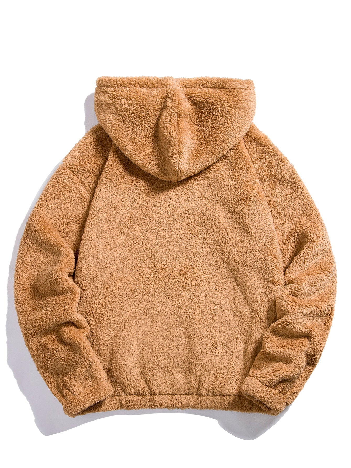 VARENO Bear Embroidered Hoodie