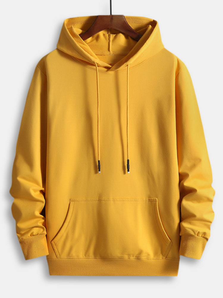 VARENO Basic Keten Hoodie