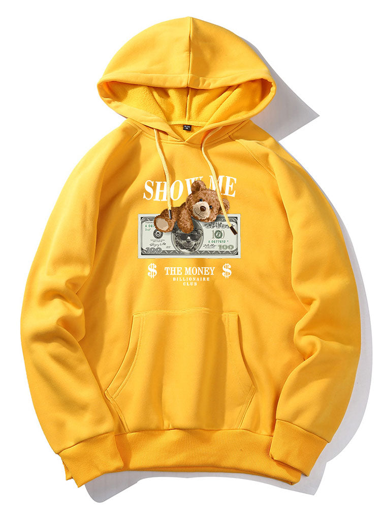 VARENO Money Bear Hoodie