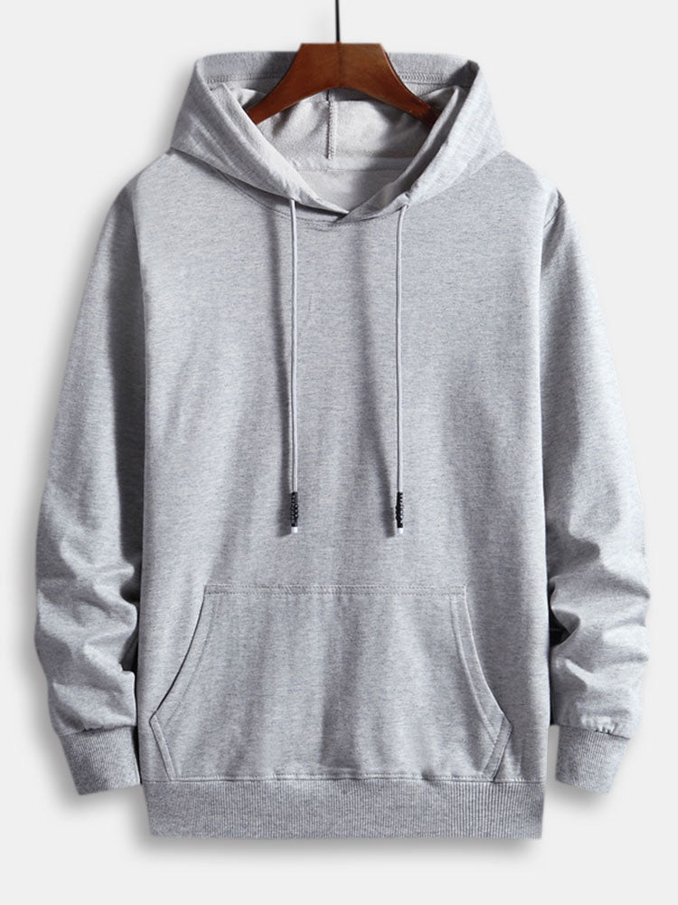 VARENO Basic Keten Hoodie
