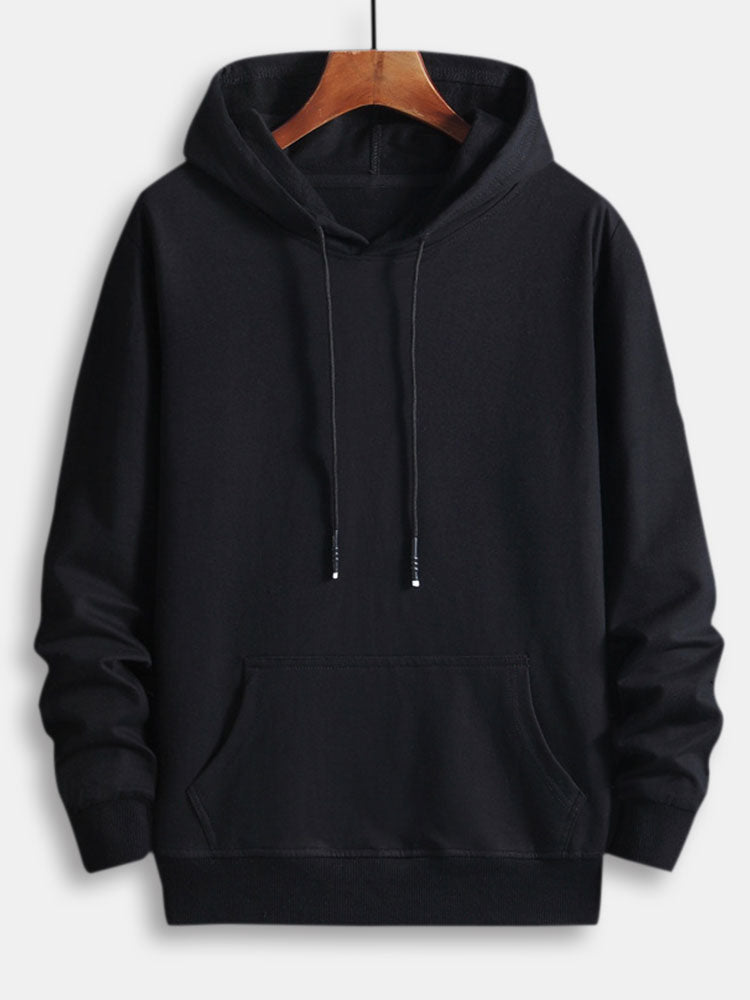 VARENO Basic Keten Hoodie