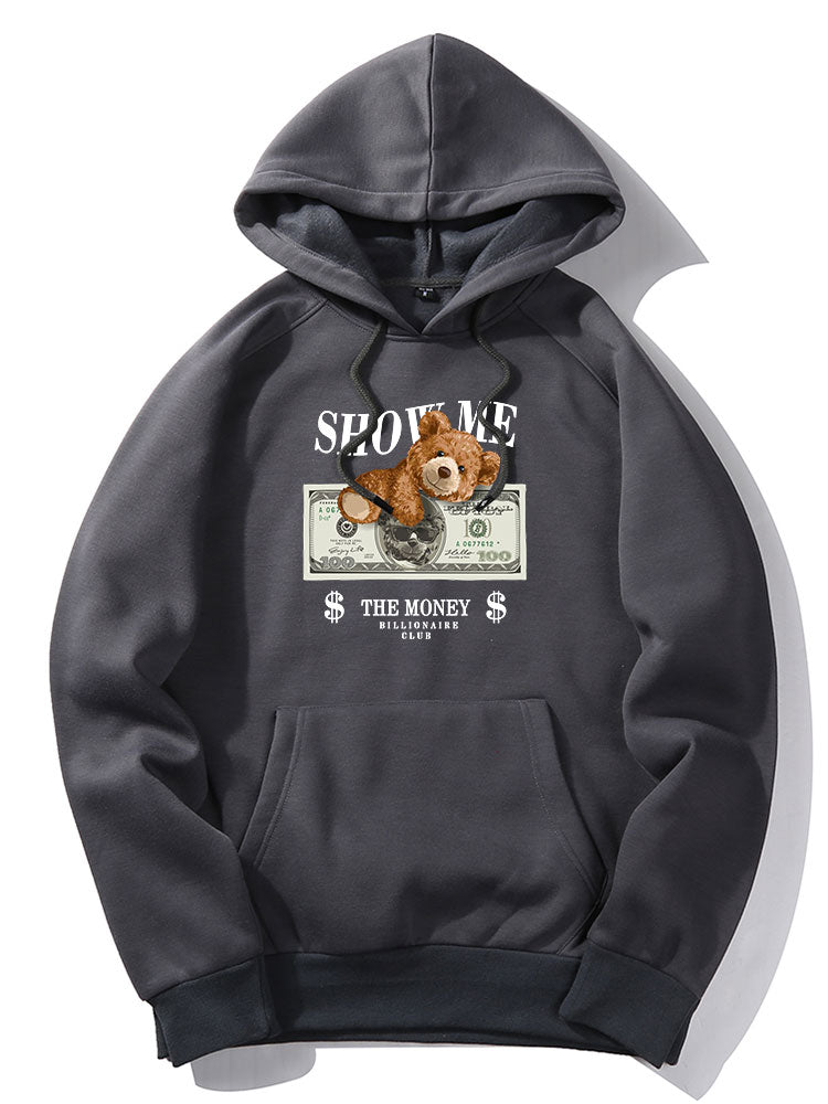VARENO Money Bear Hoodie