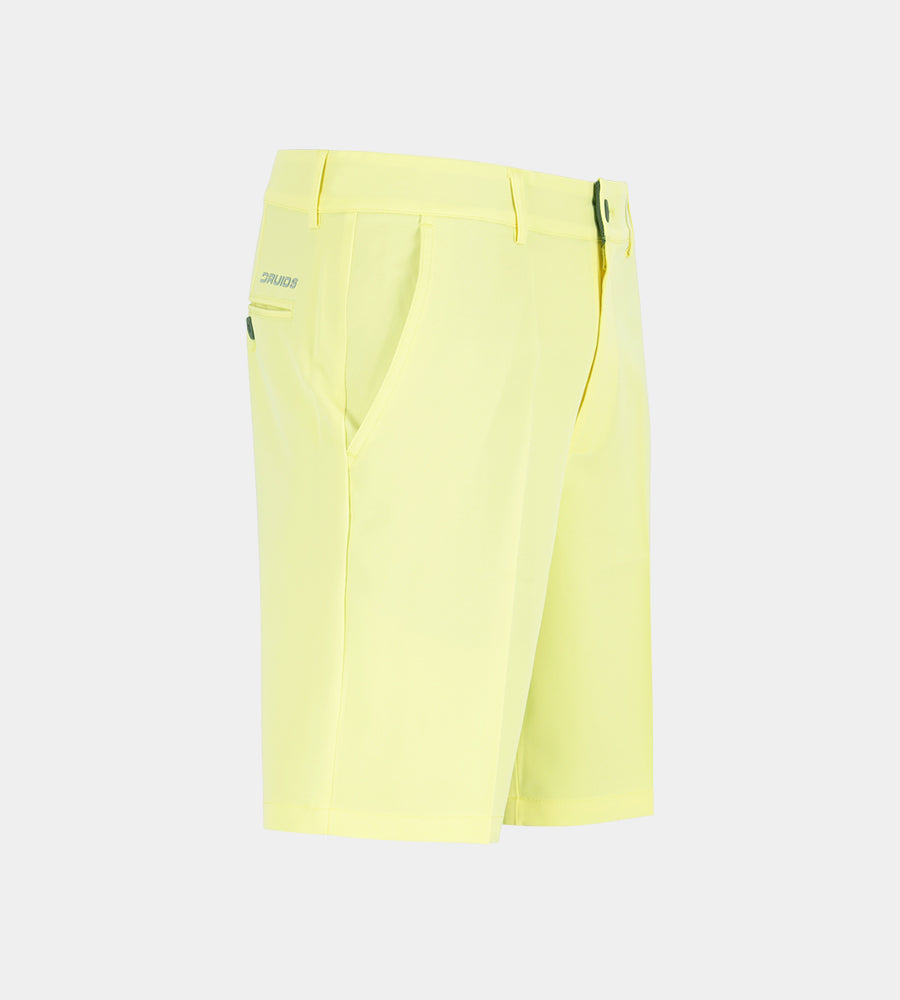 CLIMA GOLF SHORTS - LEMON