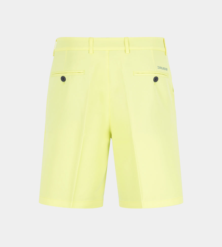 CLIMA GOLF SHORTS - LEMON