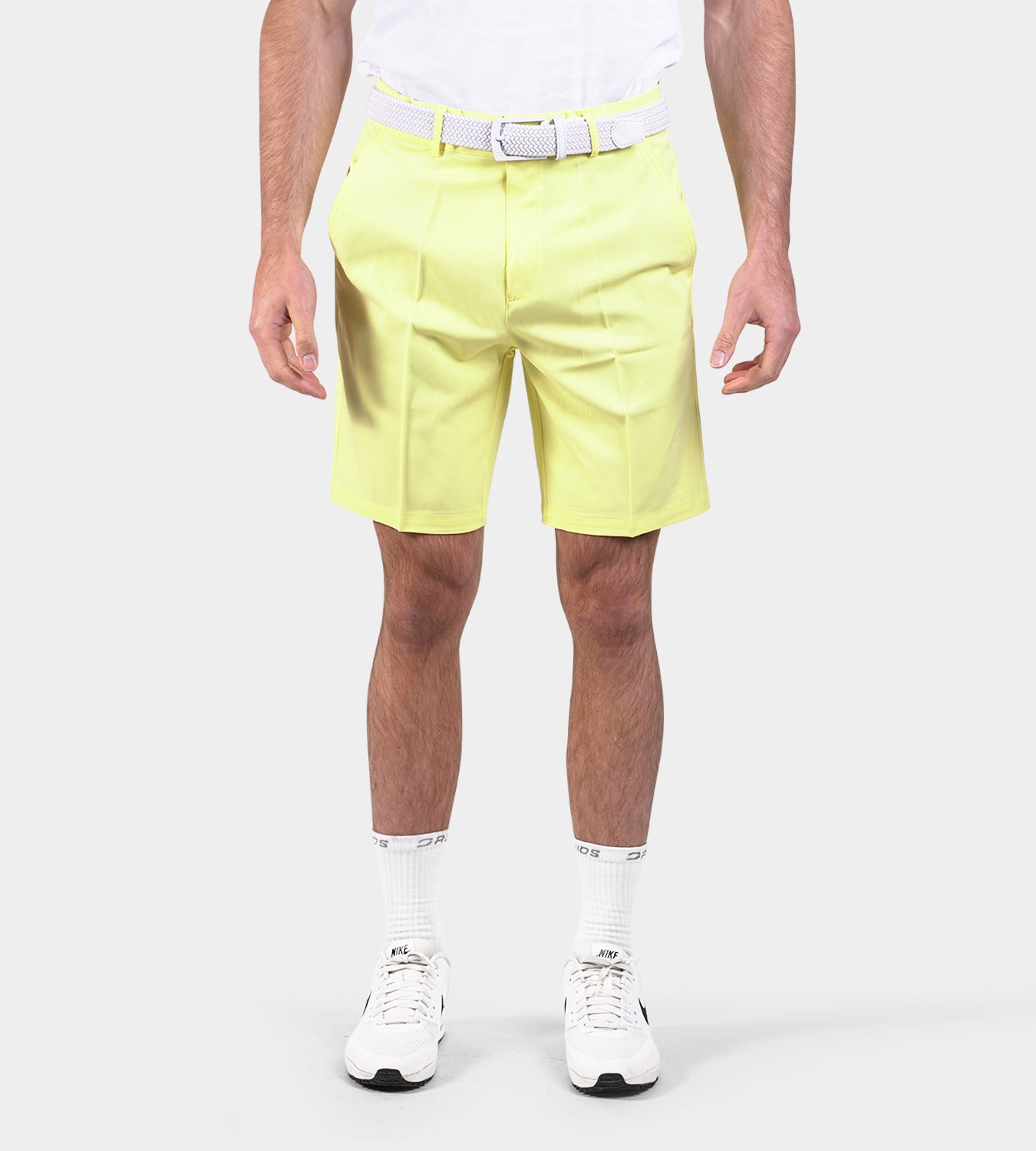 CLIMA GOLF SHORTS - LEMON