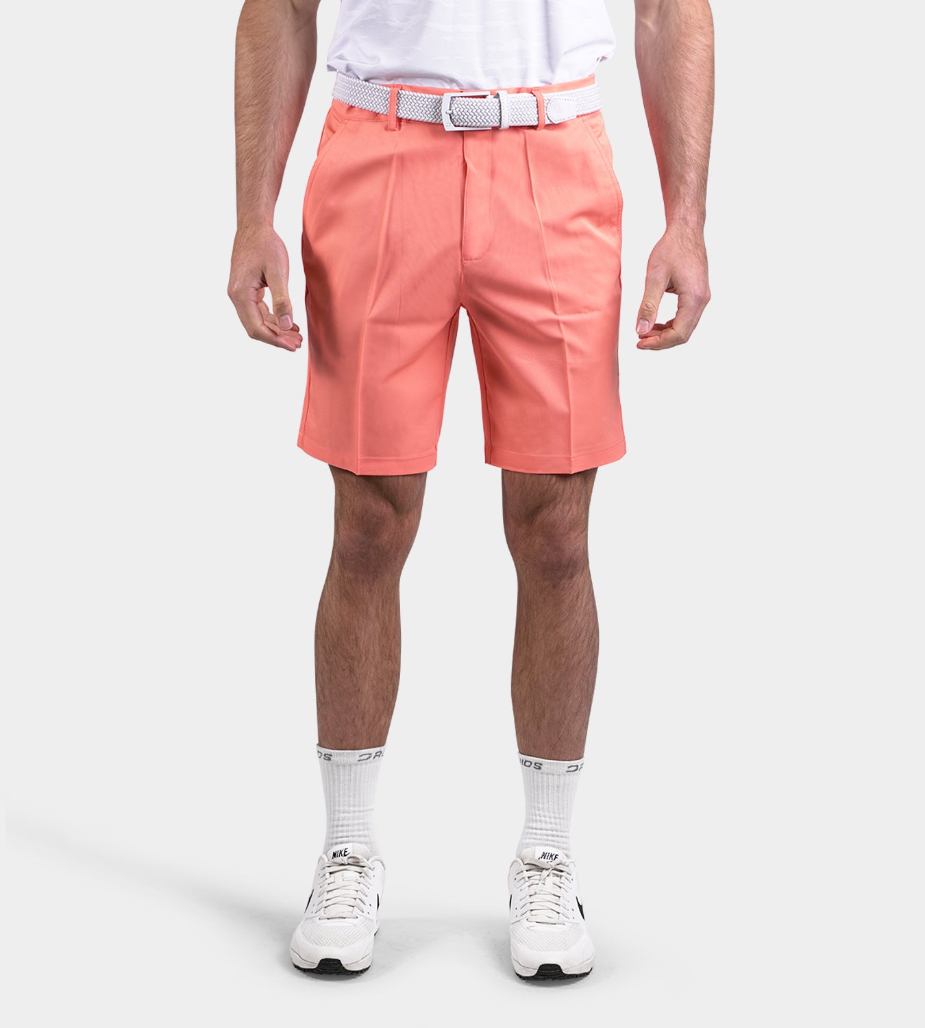 CLIMA GOLF SHORTS - SALMON
