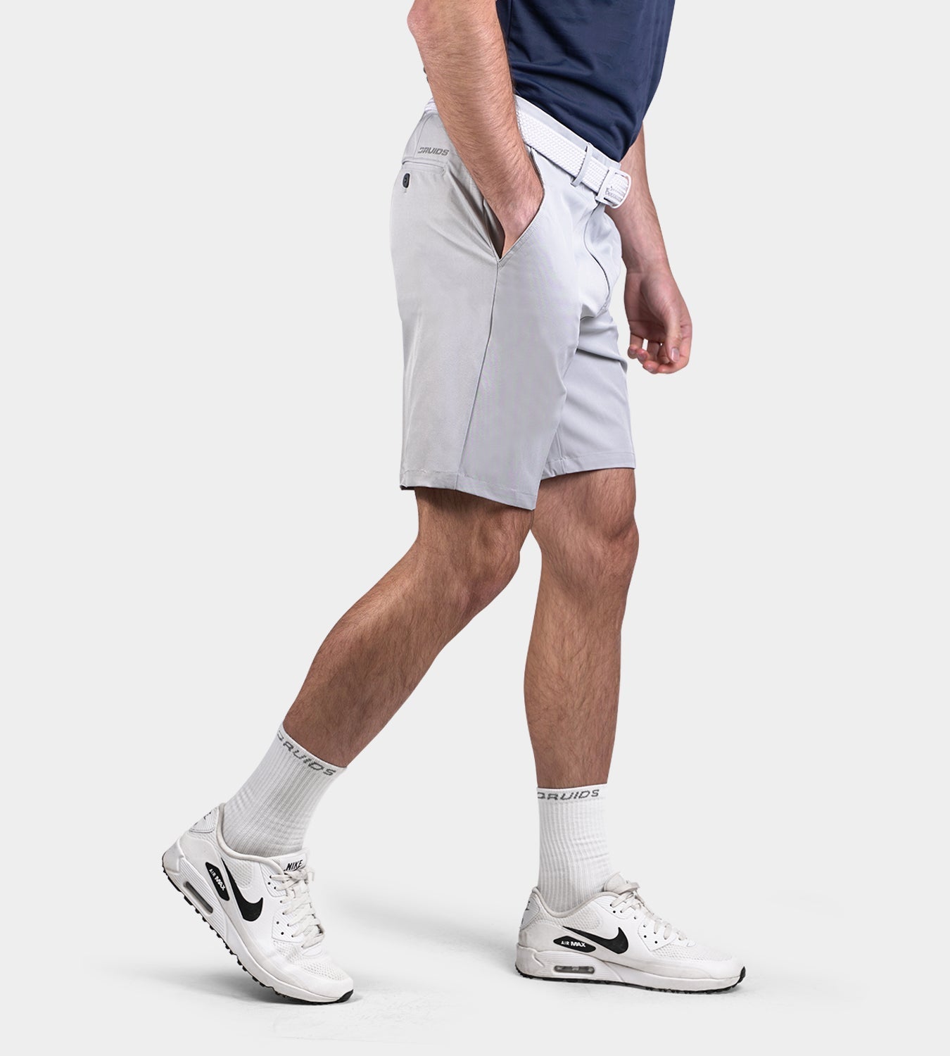 CLIMA GOLF SHORTS - GREY