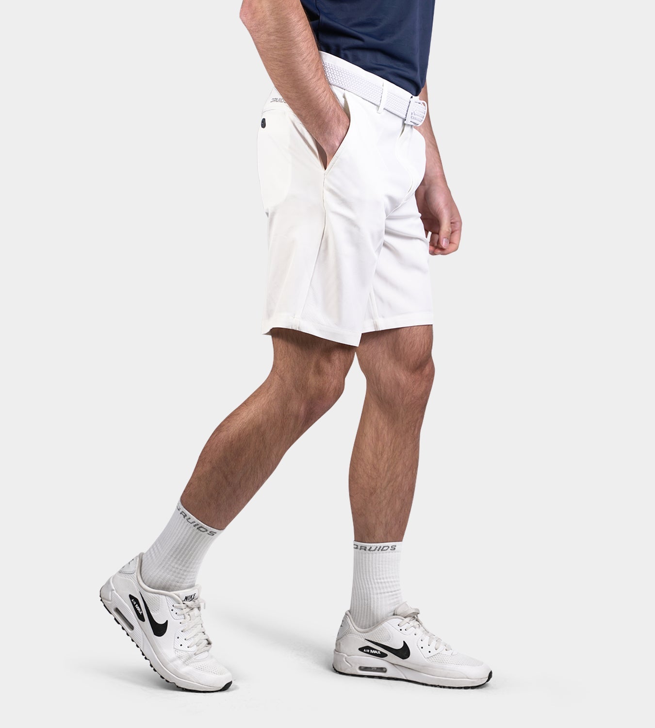 CLIMA GOLF SHORTS - WHITE