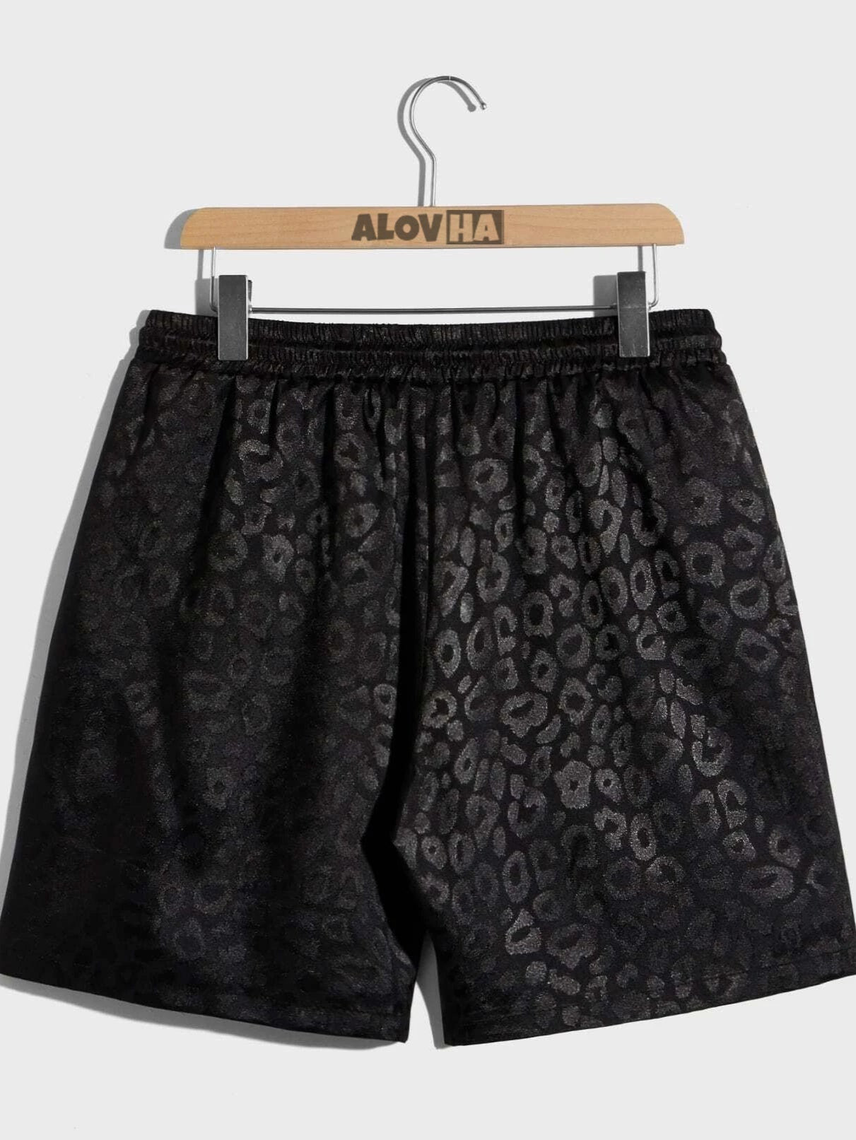 VARENO Leopard Şort