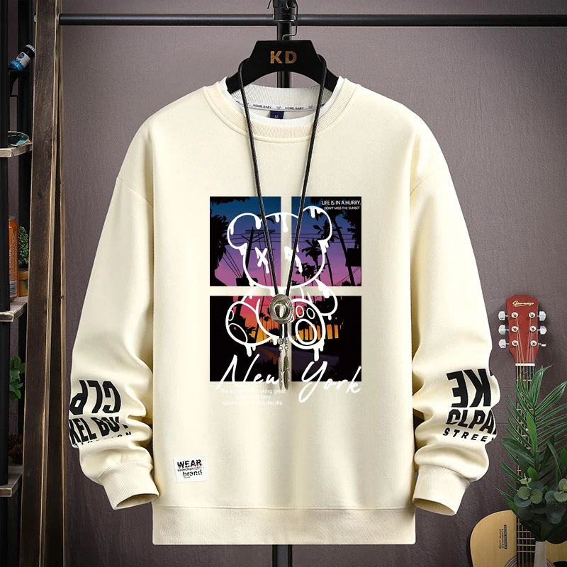 VARENO Bear Sunset Sweatshirt