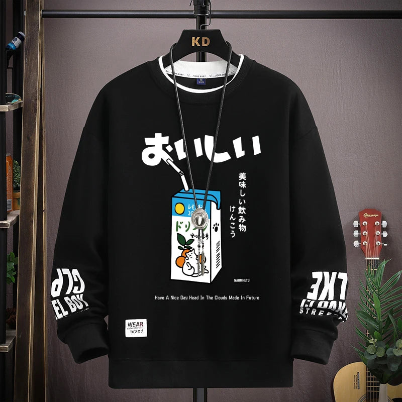 VARENO Streetwear Sweatshirt