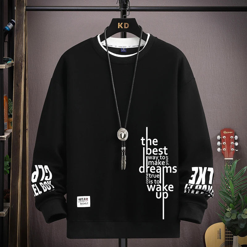 VARENO Letters Sweatshirt