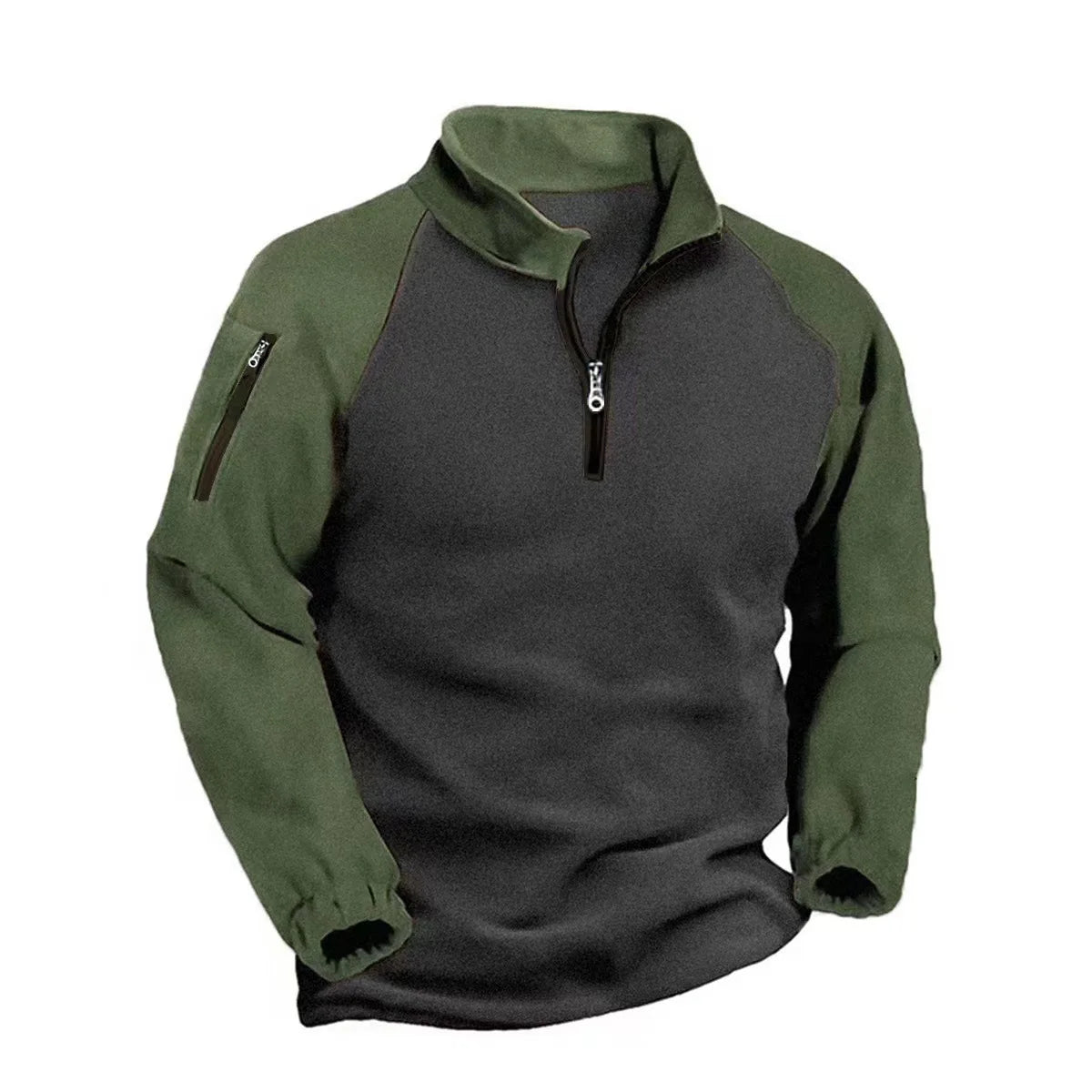 VARENO Zipper Sweatshirt