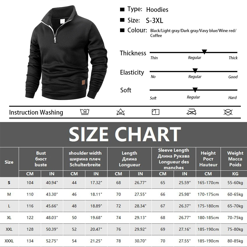 VARENO Standing Sweatshirts