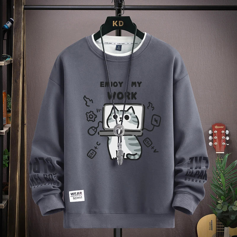 VARENO TV Kedi Sweatshirts