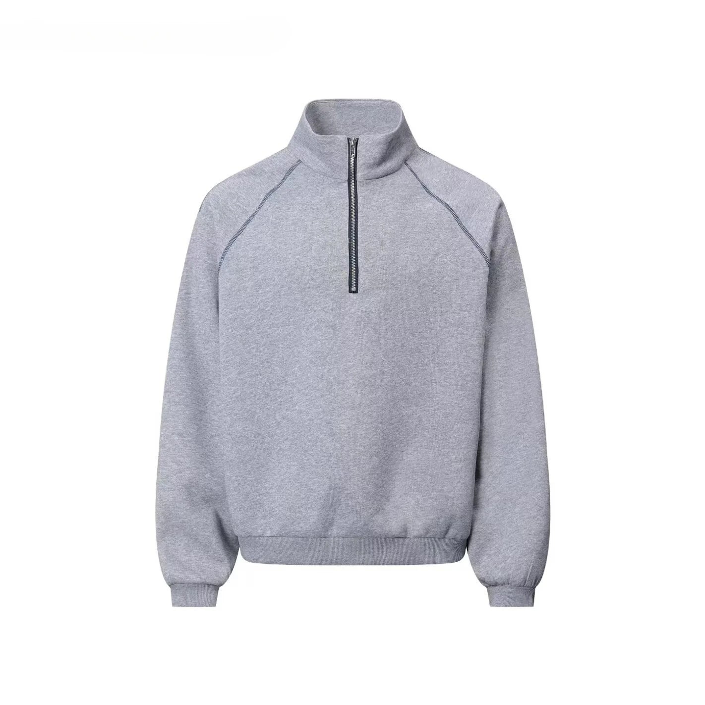 VARENO Fermuarlı Sweatshirt