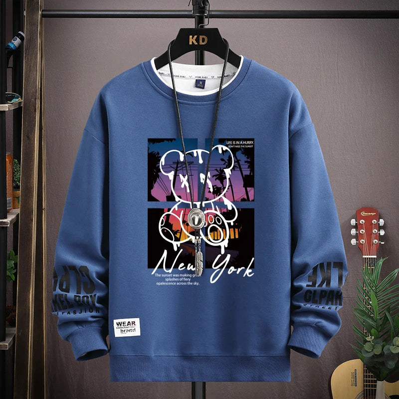 VARENO Bear Sunset Sweatshirt