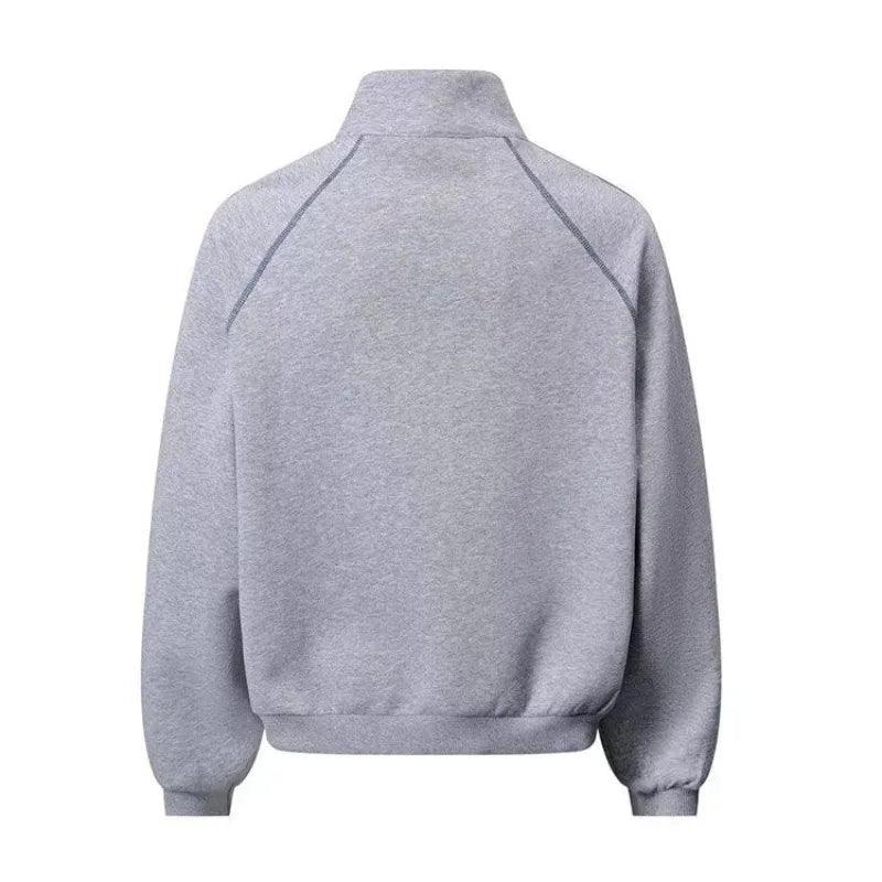 VARENO Fermuarlı Sweatshirt