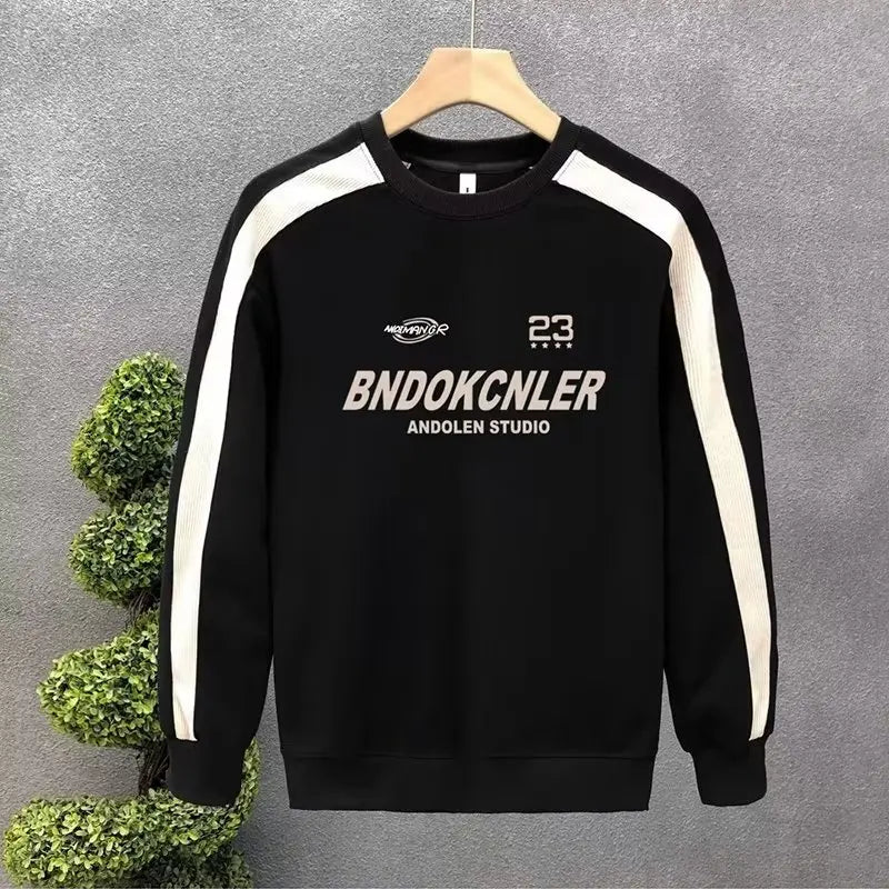 VARENO Casual Streetwear Sweatshirt