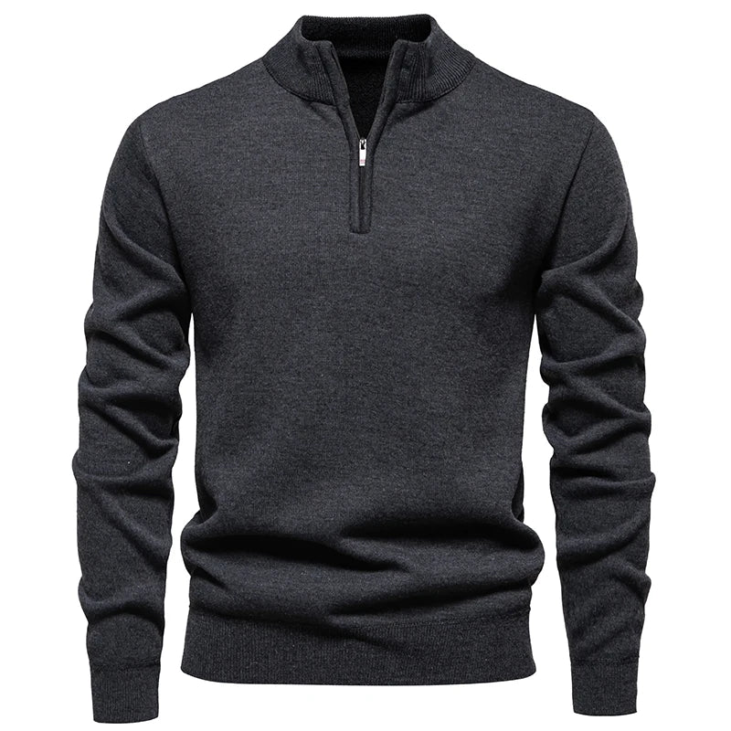 VARENO Slim Fit Casual Sweatshirt