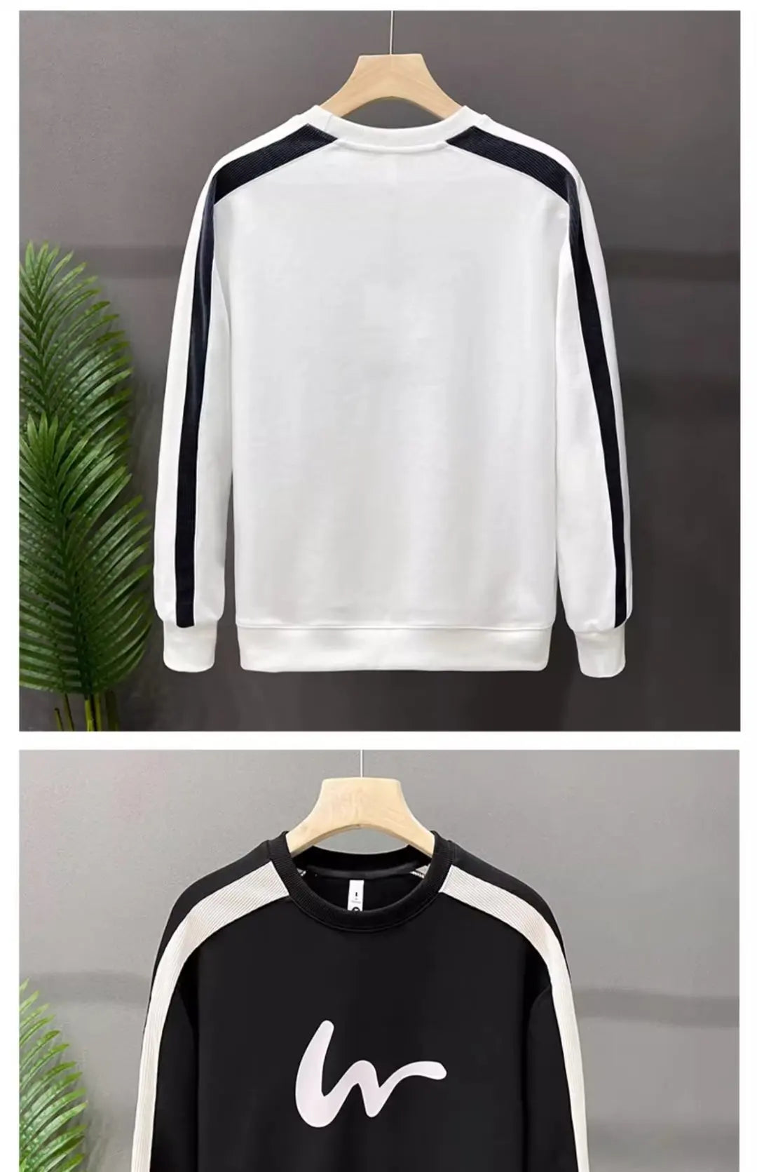 VARENO Korean Cotton Sweatshirt