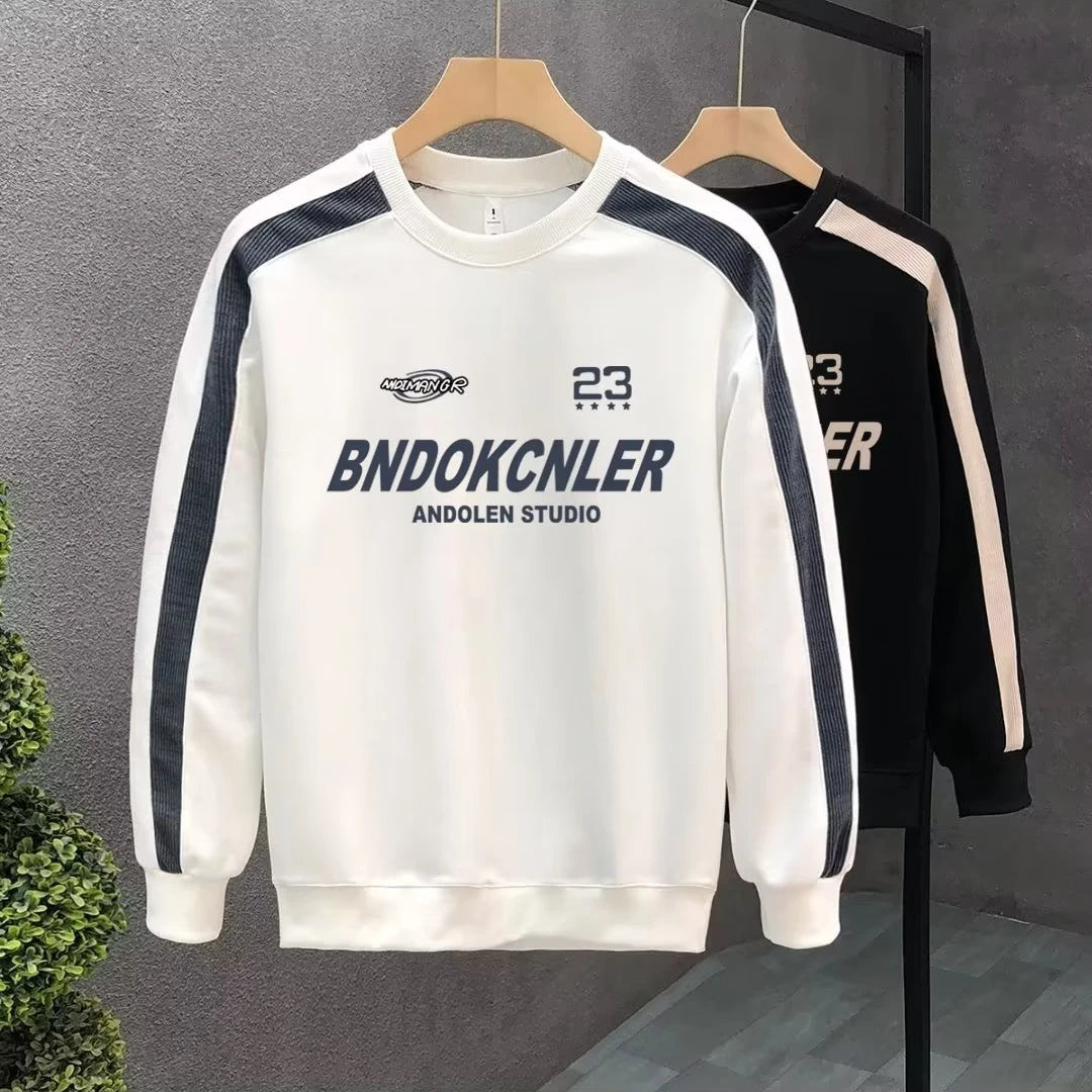 VARENO Casual Streetwear Sweatshirt