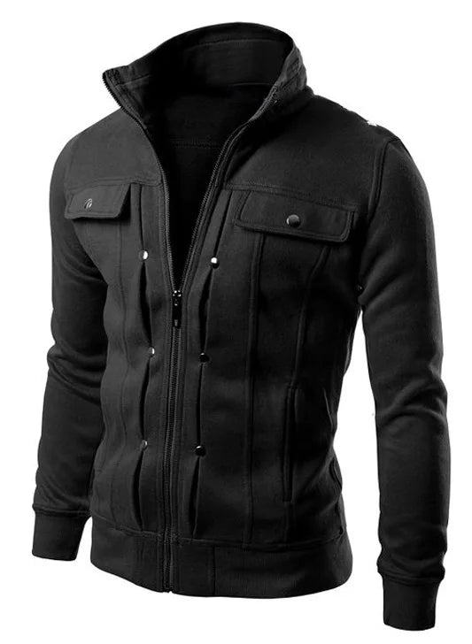 VARENO Fleece Deri Ceket