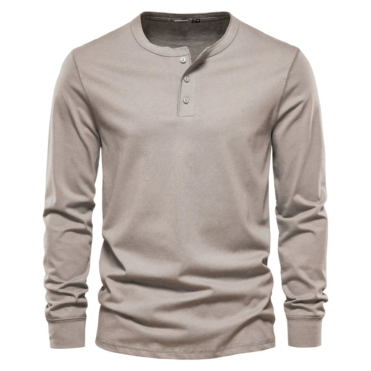 VARENO Henley Sweatshirt