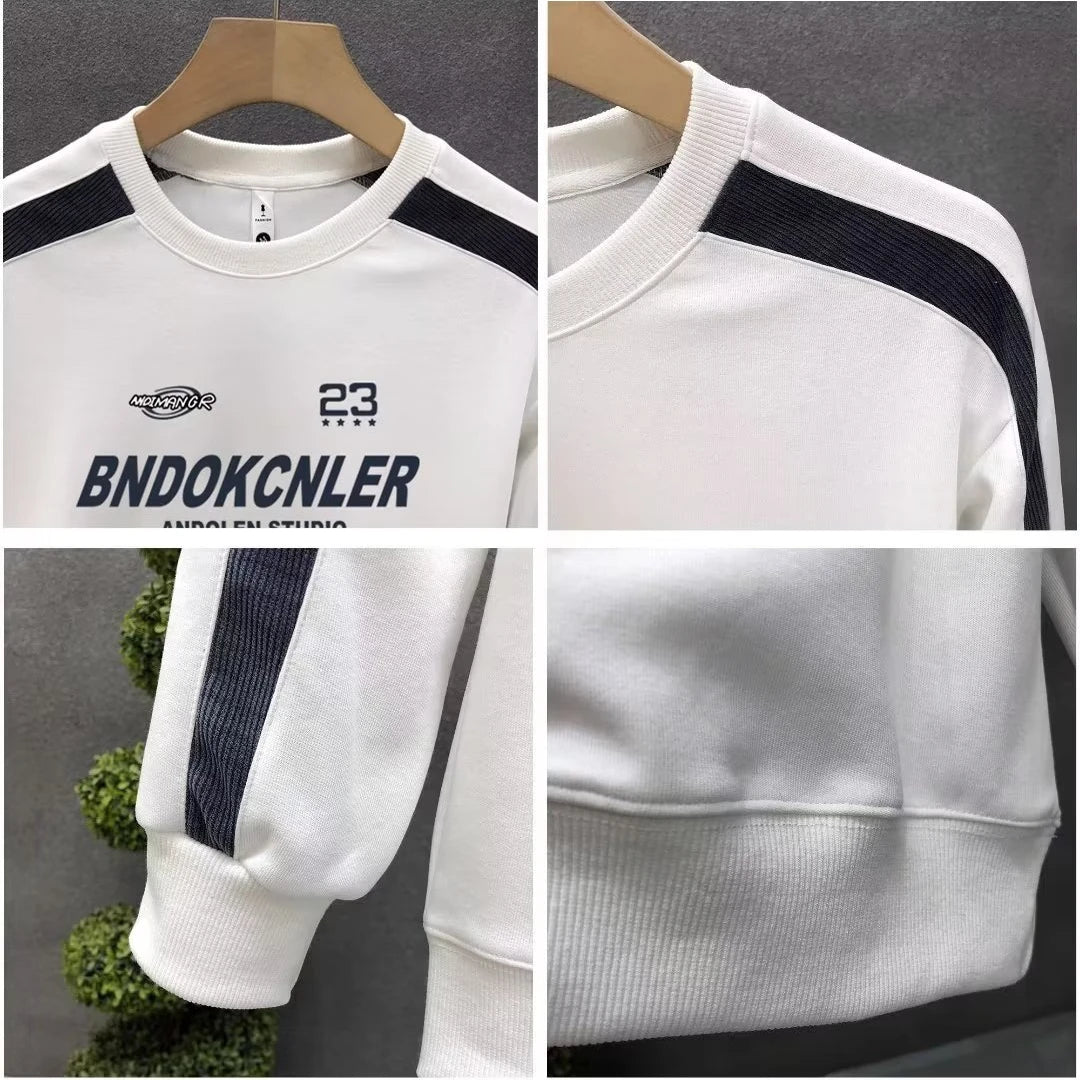 VARENO Casual Streetwear Sweatshirt