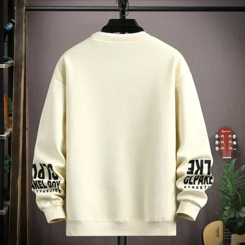 VARENO Kedi Desenli Oversize Sweatshirt