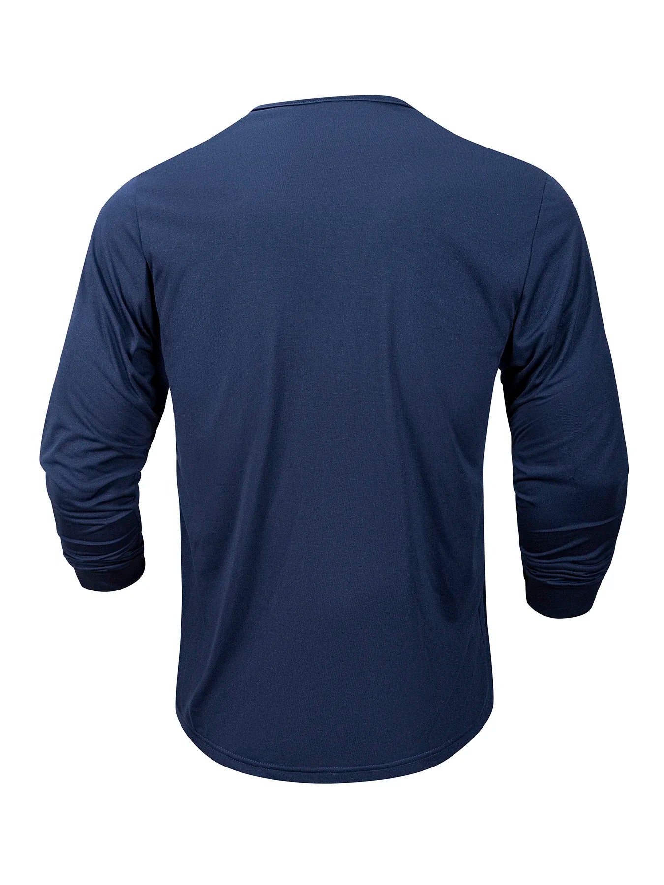 VARENO Uzun Kollu Henley T-shirt