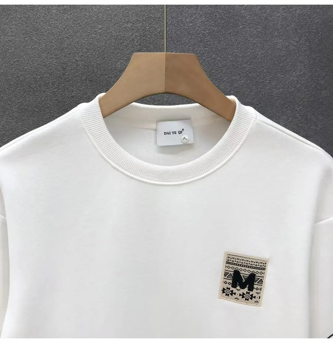 VARENO Korean Casual Sweatshirt