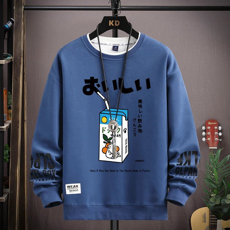 VARENO Streetwear Sweatshirt