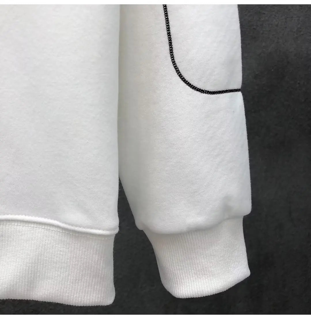 VARENO Korean Casual Sweatshirt
