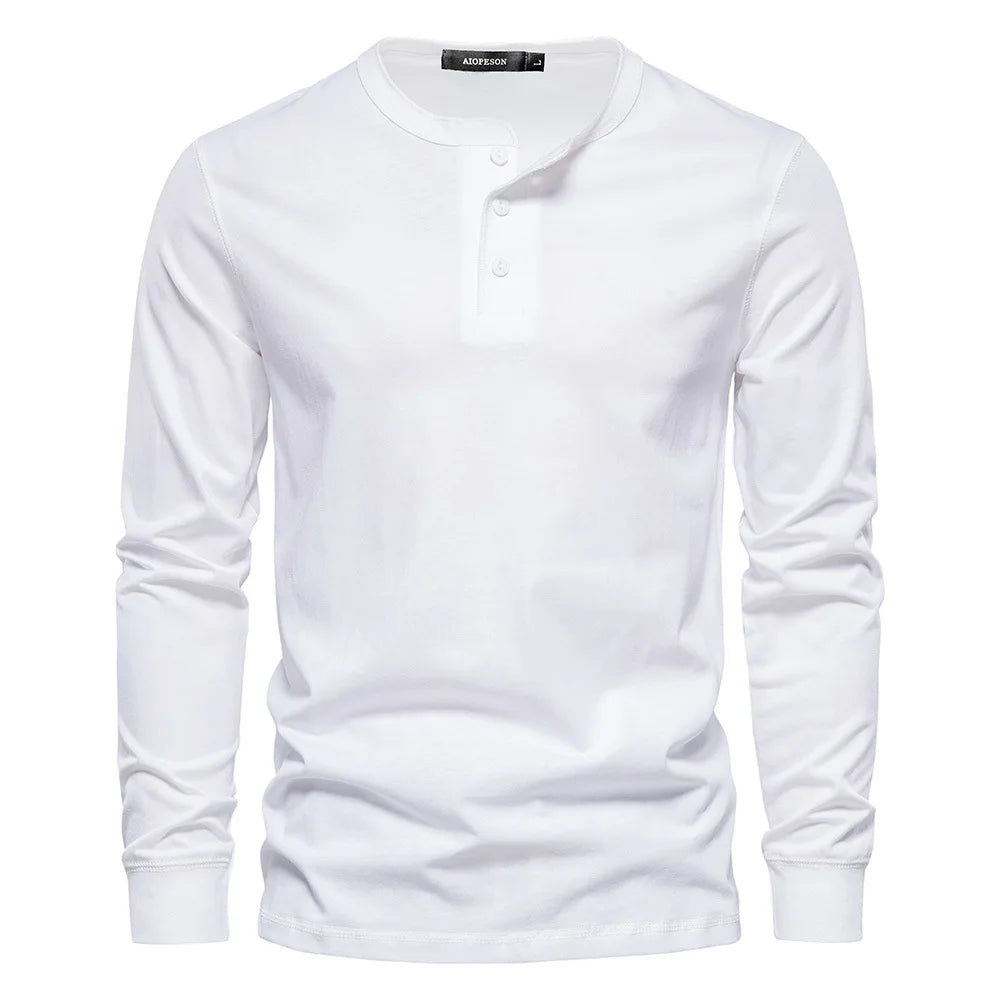 VARENO Henley Sweatshirt