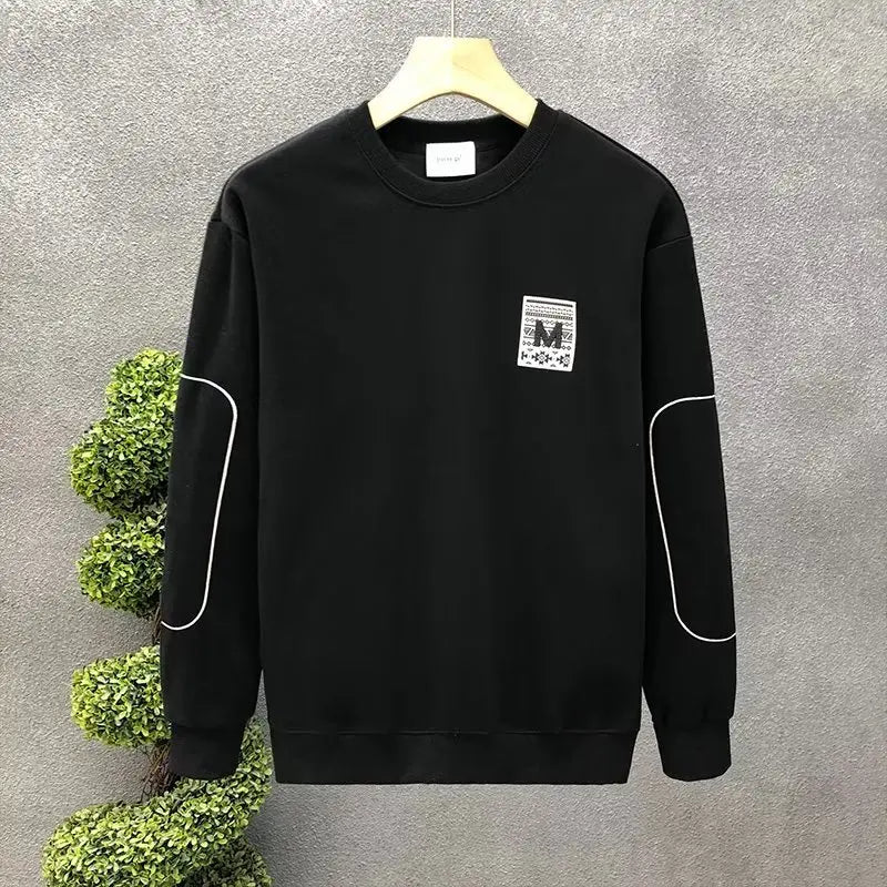 VARENO Korean Casual Sweatshirt