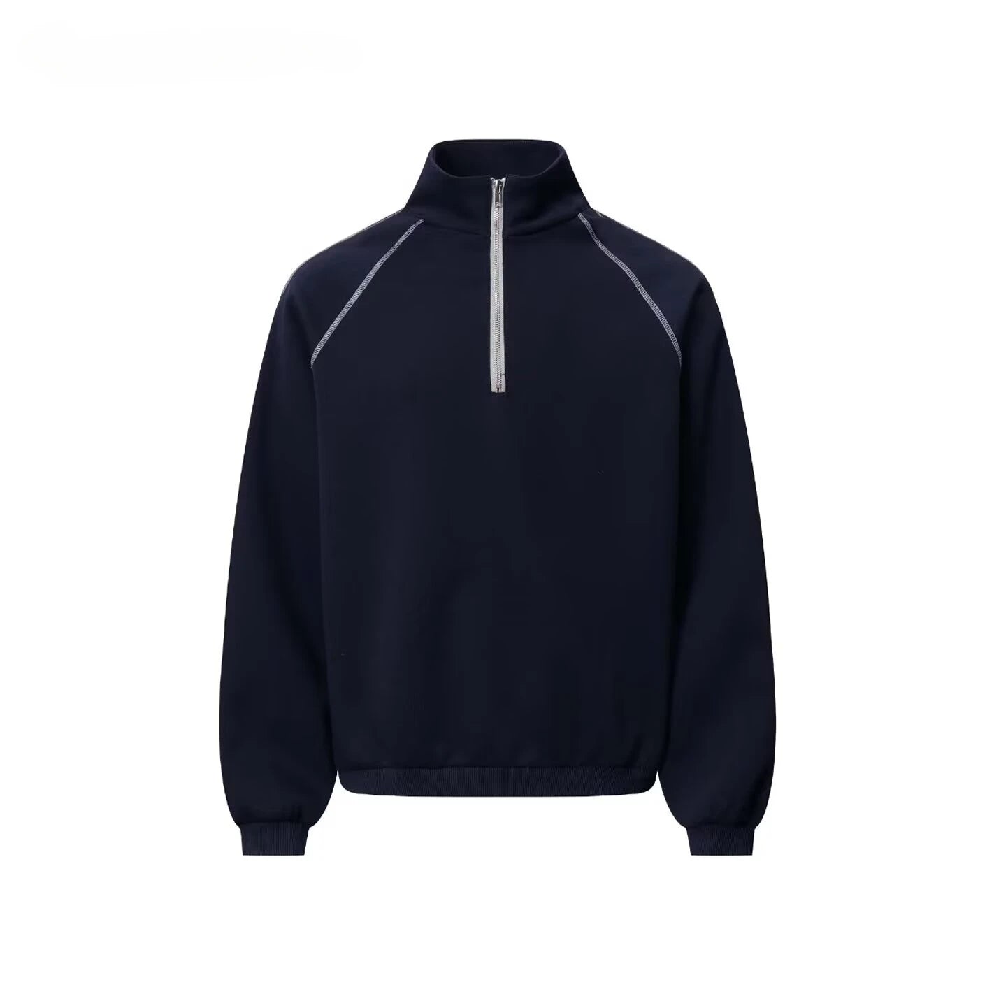 VARENO Fermuarlı Sweatshirt